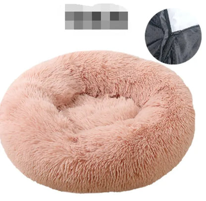 Pet Dog Bed Comfortable Donut Cuddler M