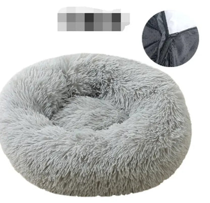 Pet Dog Bed Comfortable Donut Cuddler 