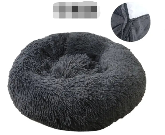 Pet Dog Bed Comfortable Donut Cuddler 