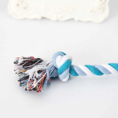 Cotton Double Rope Knot Pet Toy 