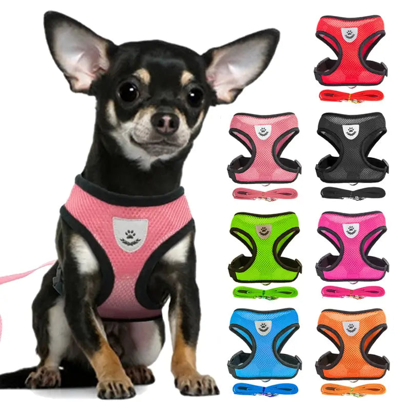 Adjustable Vest Pet Harness 