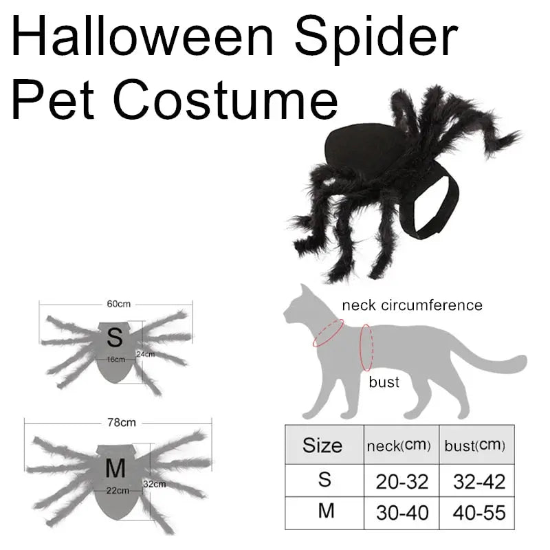 Spider Costume for Pets My Store